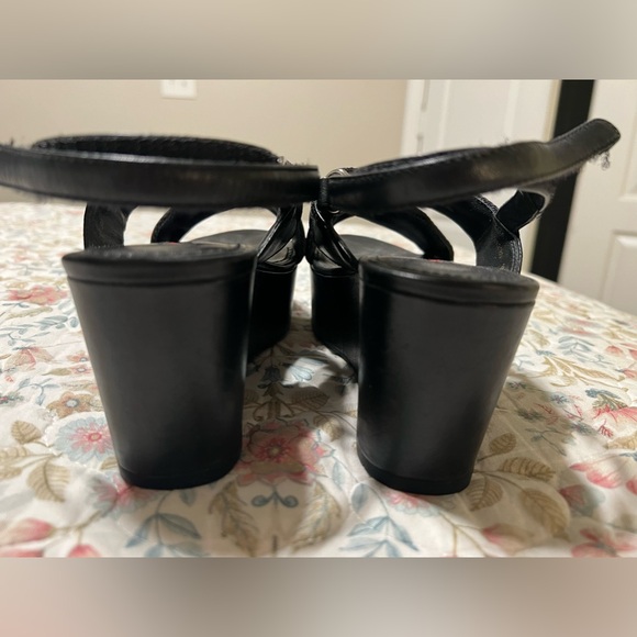 VINTAGE PRADA PLATFORM SANDALS 6 US / 36 EU - Picture 11 of 12